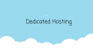 Dedicated Server Hosting