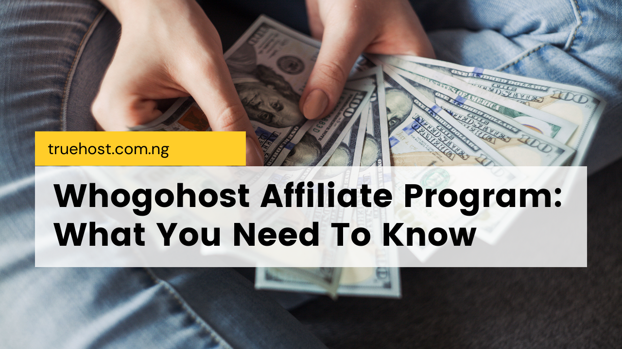 Whogohost Affiliate Program