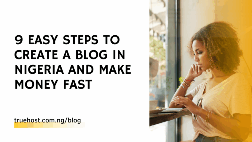 how to create a blog in Nigeria