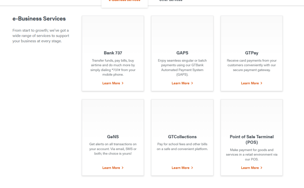 Latest GTBank USSD Codes