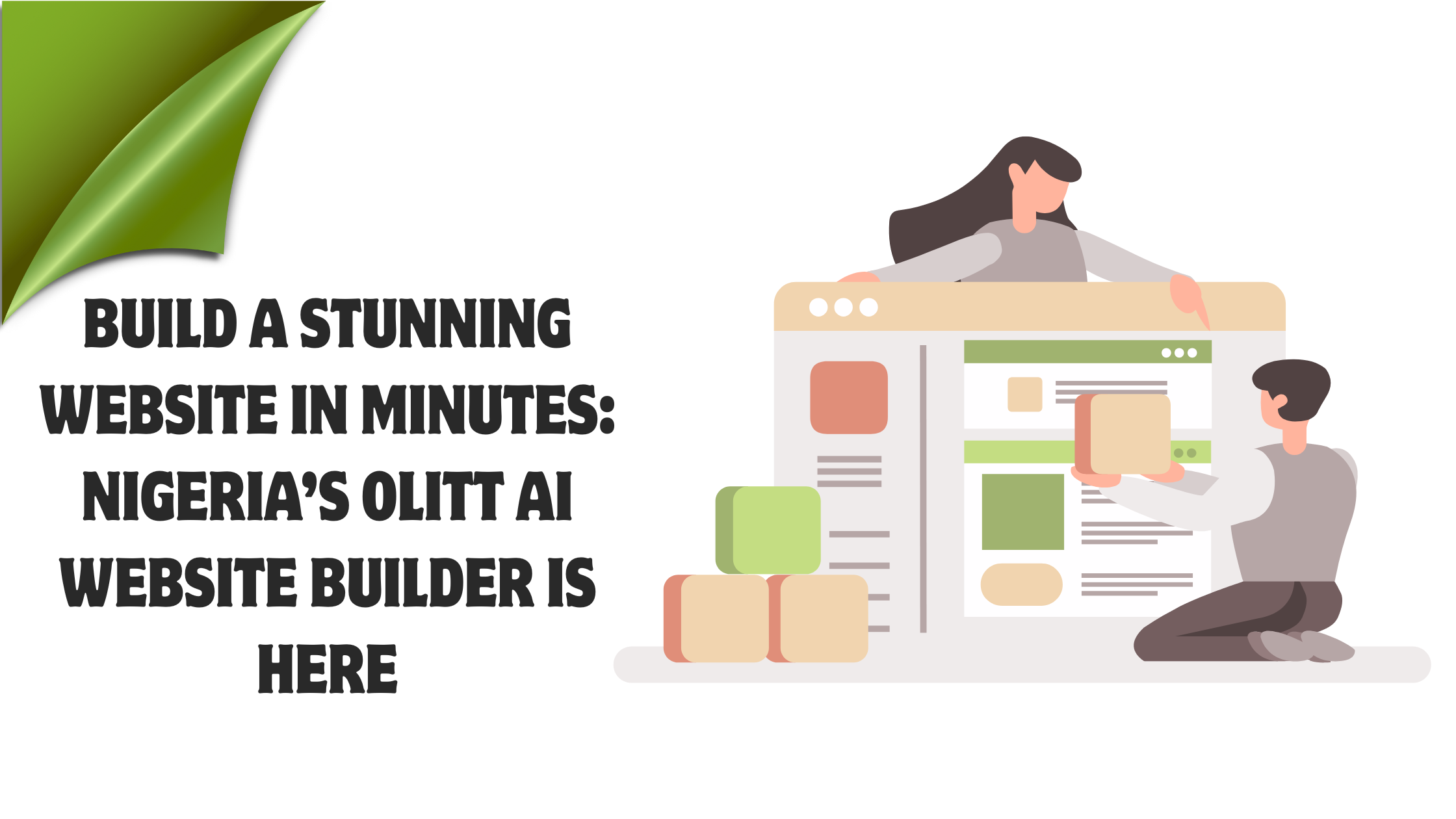 Build a Stunning Website in Minutes: Nigeria’s Olitt AI Website Builder is Here