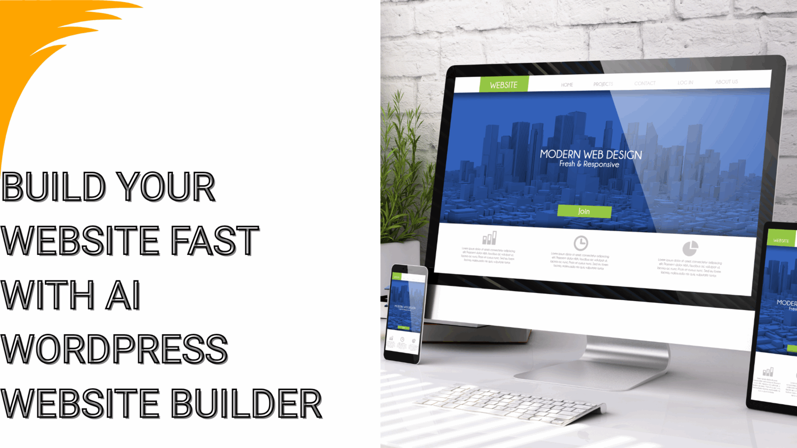 Build Your Website Fast with an AI WordPress Website Builder