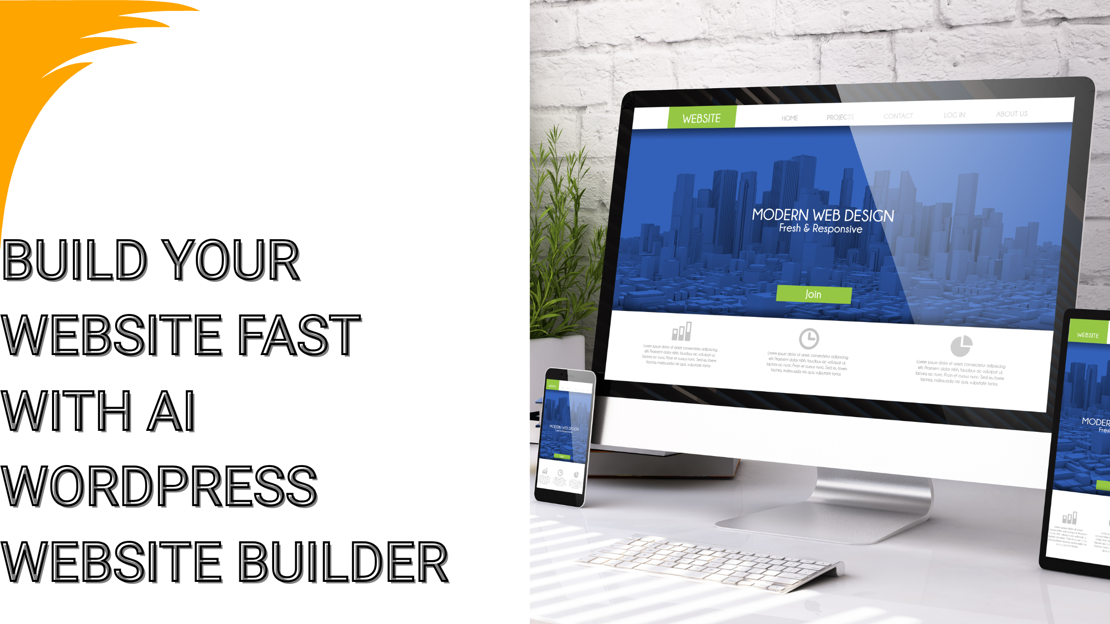 Build Your Website Fast with an AI WordPress Website Builder