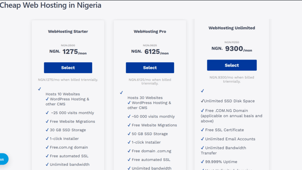 Types of Hosting: A Complete Overview 2 hosting plans