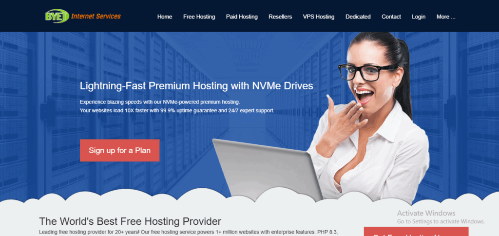 free web hosting for developers