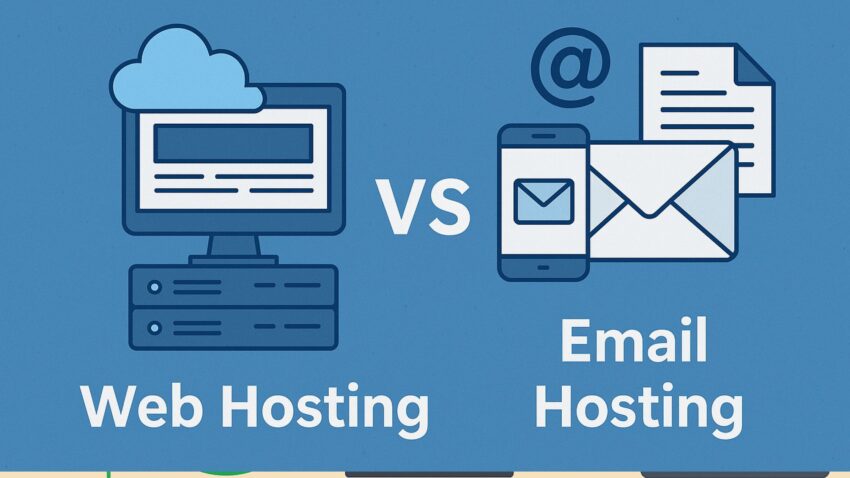 Web Hosting vs Email Hosting What You Actually Need