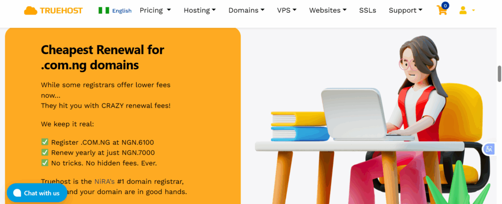 Web Hosting vs Domain Registration: How They Work Together 7 a screenshot of domain renewal section