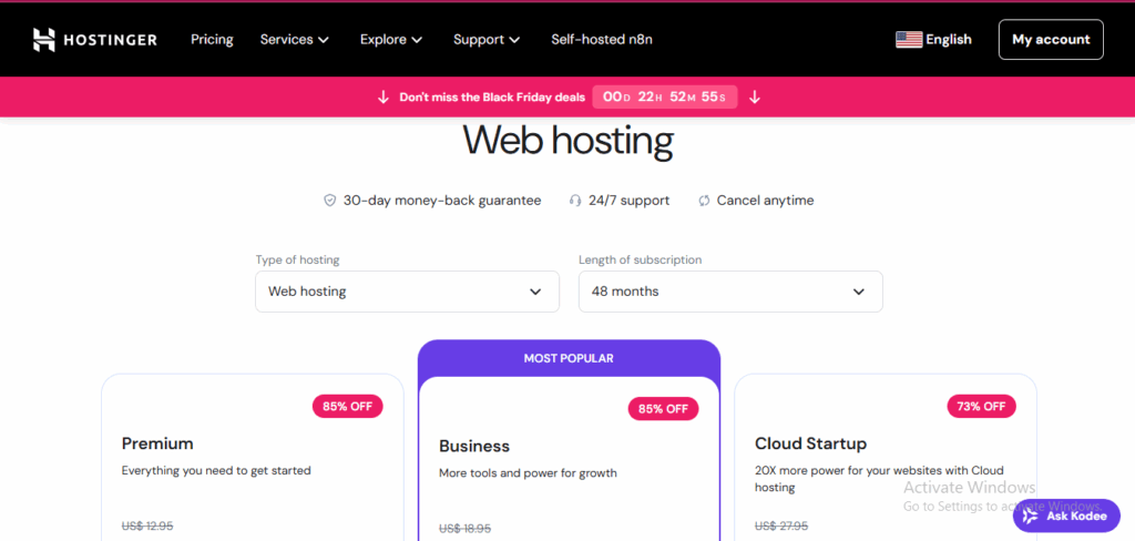 google web hosting