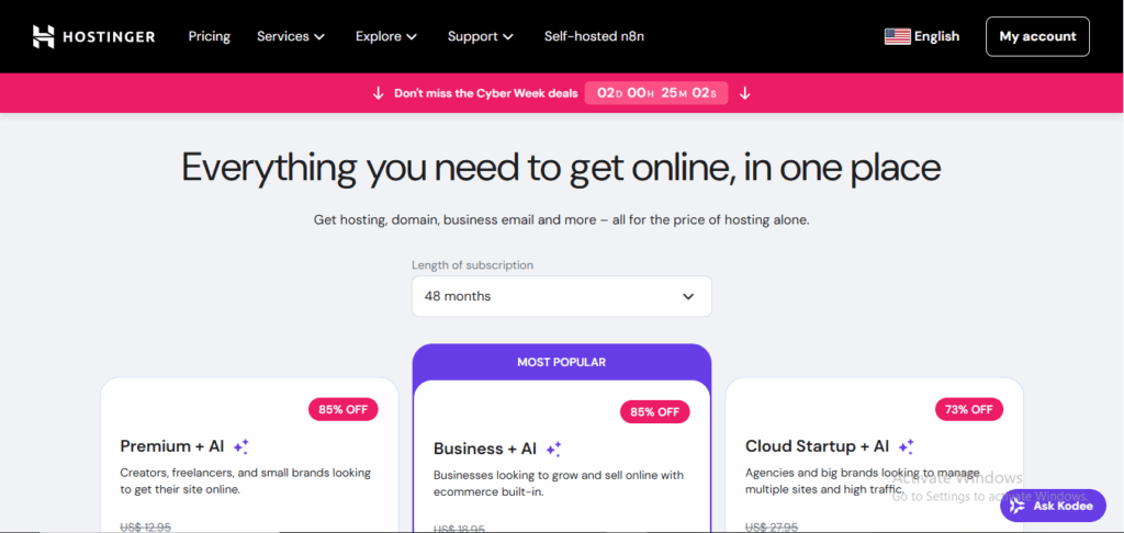 The Best GoDaddy Alternatives in Nigeria 4 web hosting alternatives godaddy