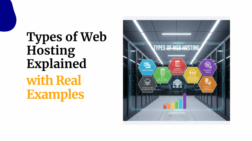 Types of Web Hosting Explained with Real