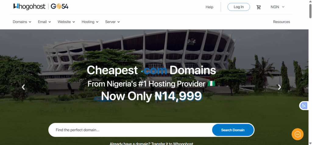 Best Hosting for Managing Multiple Websites 3 a screenshot of Whogohost