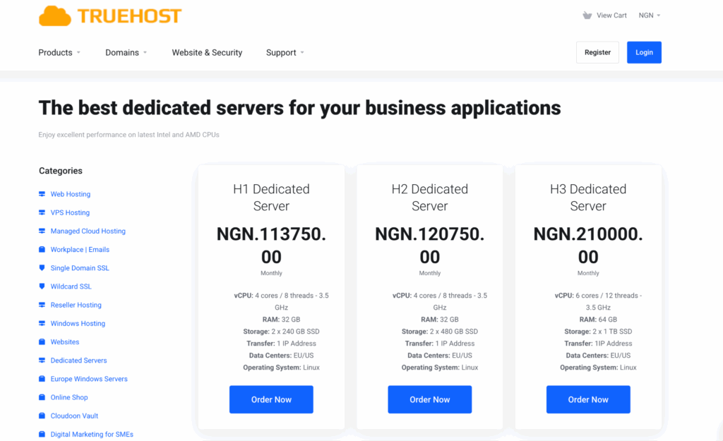 How to Set Up a Dedicated Server for Web Hosting 2 Truehost - dedicated server setup