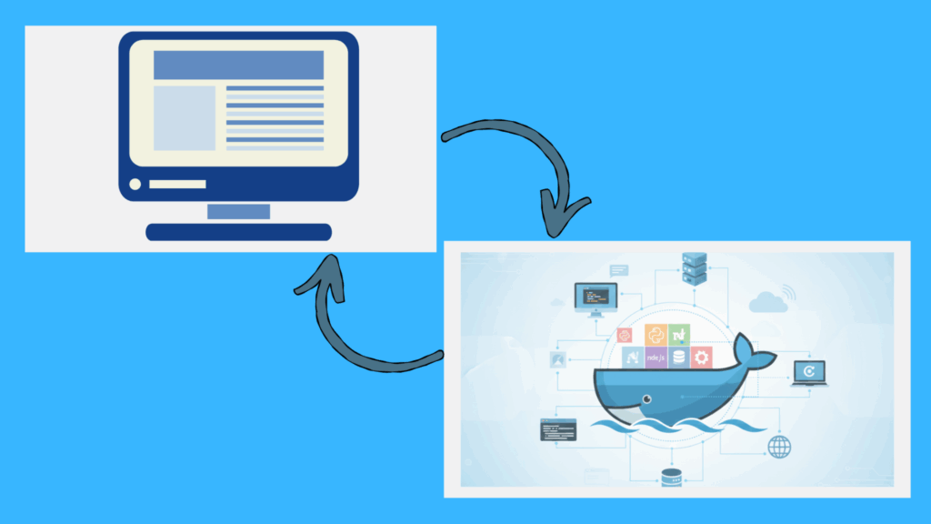 web hosting docker environment