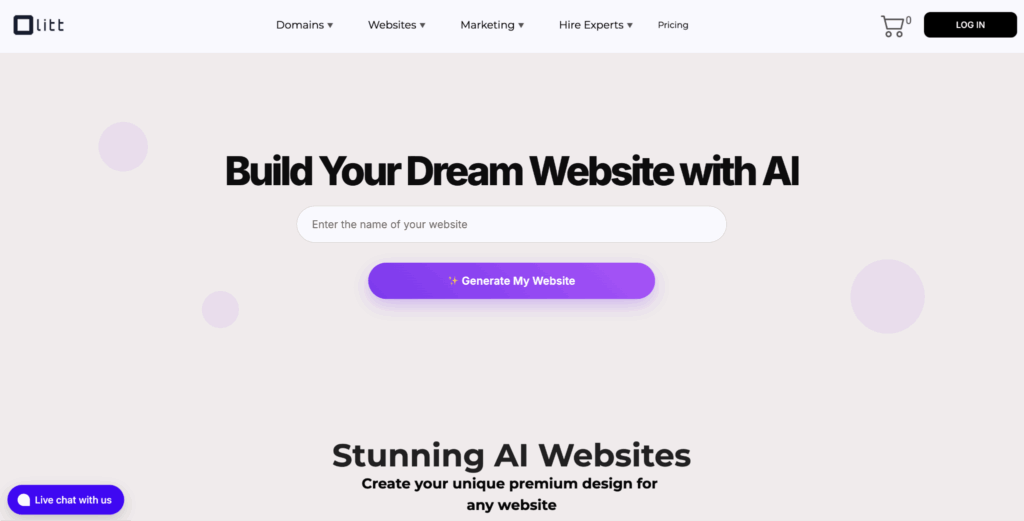 Olitt web hosting for digital downloads