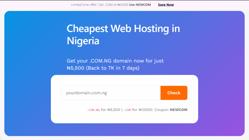 How Do I Check if a .NG Domain Name Is Available? 2 truehost .ng domain name checker tool