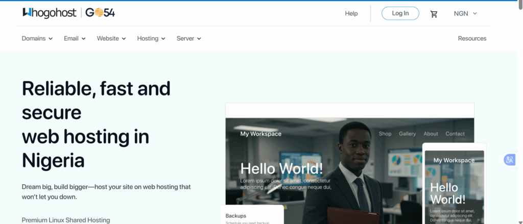 Secure Hosting for Selling Digital Downloads 6 a screenshot of Whogohost