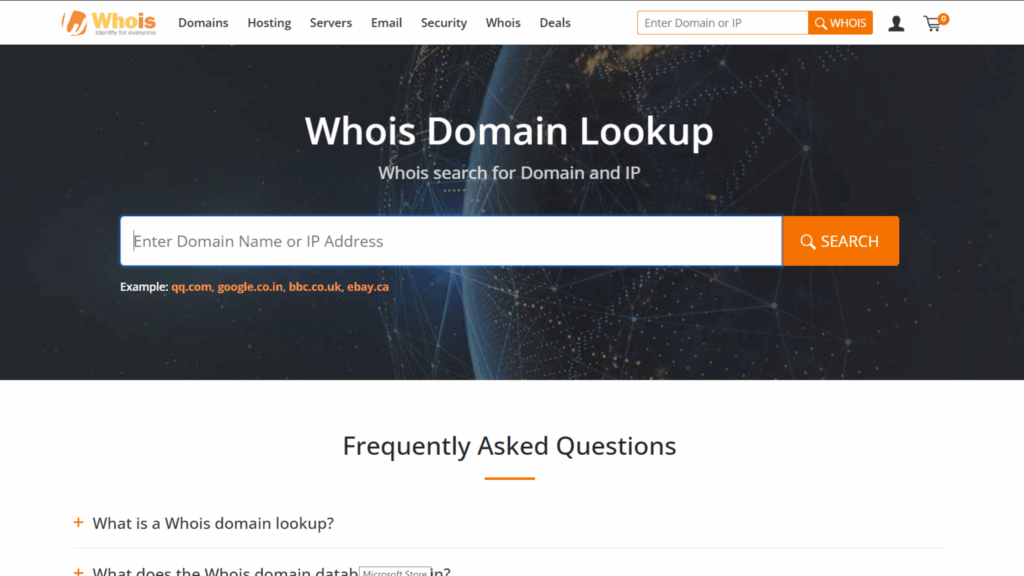 How Do I Check if a .NG Domain Name Is Available? 3 whois domain lookup tool