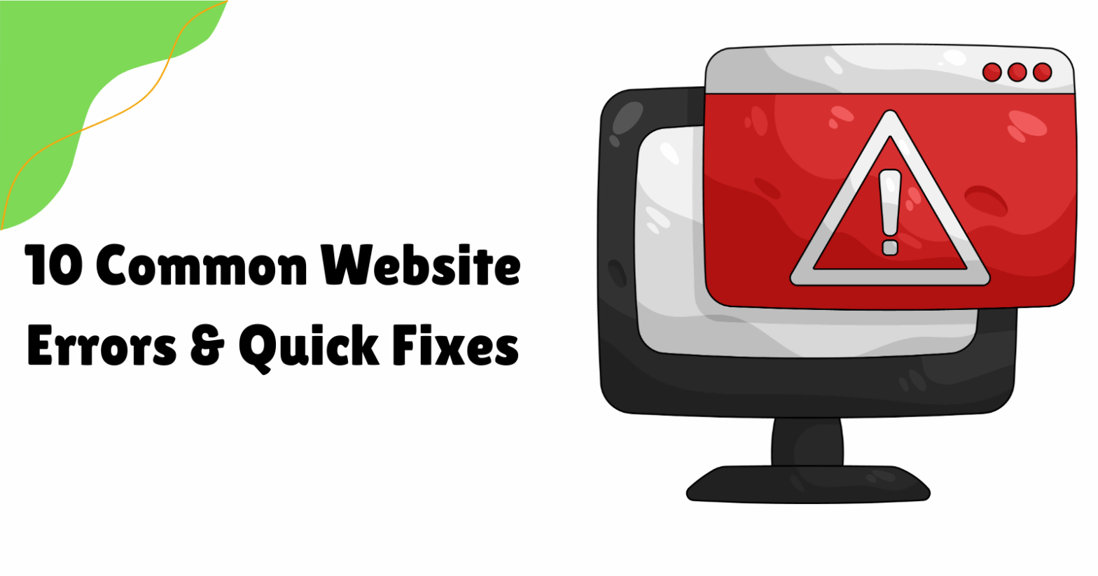 10 Common Website Errors & Quick Fixes