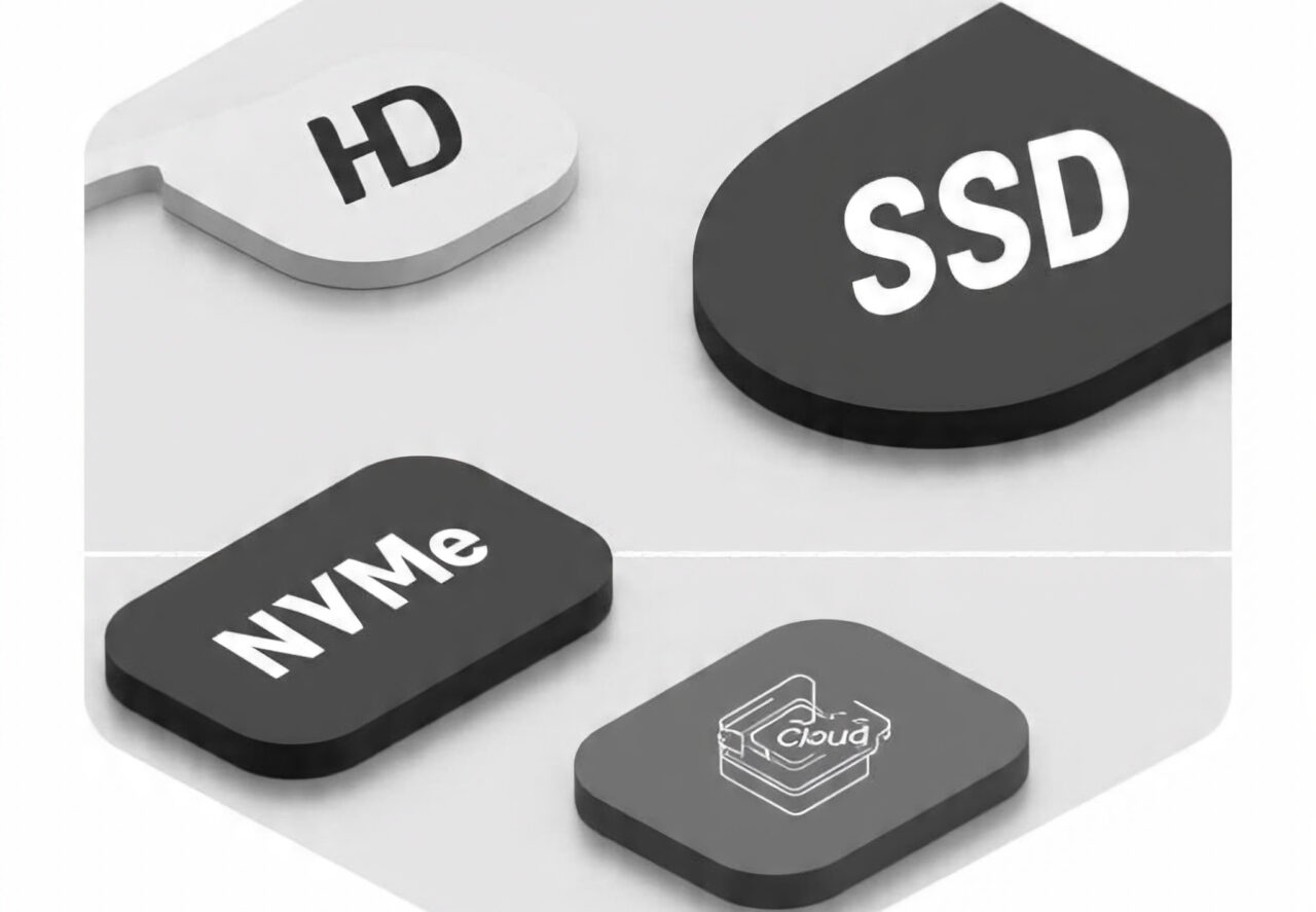 server storage types