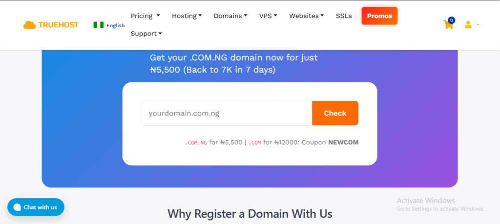 business website setup