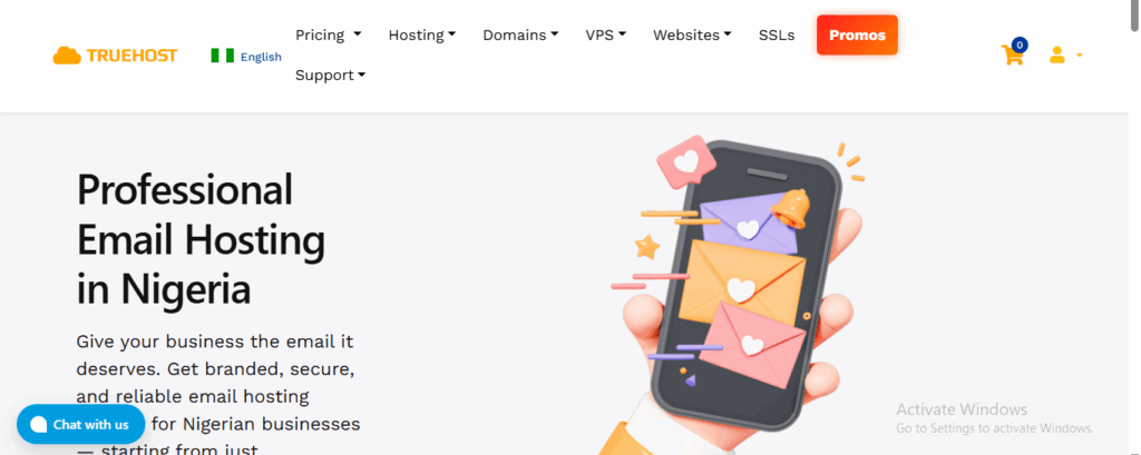 email hosting setup