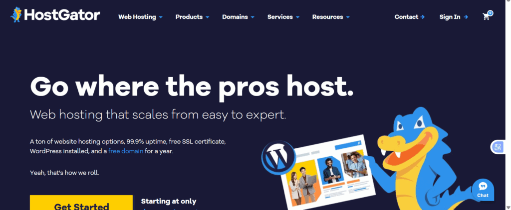 Server Storage Upgrade Cost: 2026 Guide 5 a screenshot of hostgator
