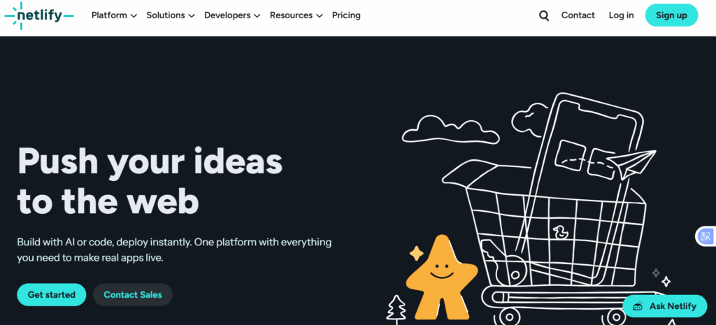 10 Best Content Hosting Platforms for 2026 5 a screenshot of Netlify