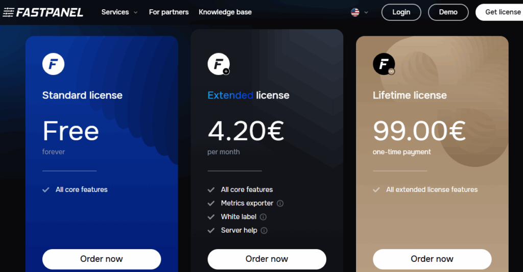 Top Free Hosting Control Panels for 2026 3 FastPanel free hosting control panel