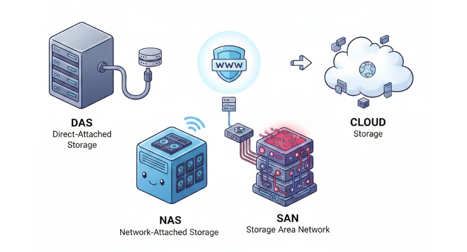 Server Storage Types: A Complete Comparison for 2026 1 Server Storage Types: A Complete Comparison for 2026