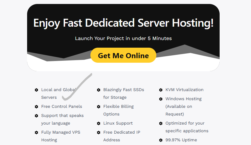 dedicated server cost

