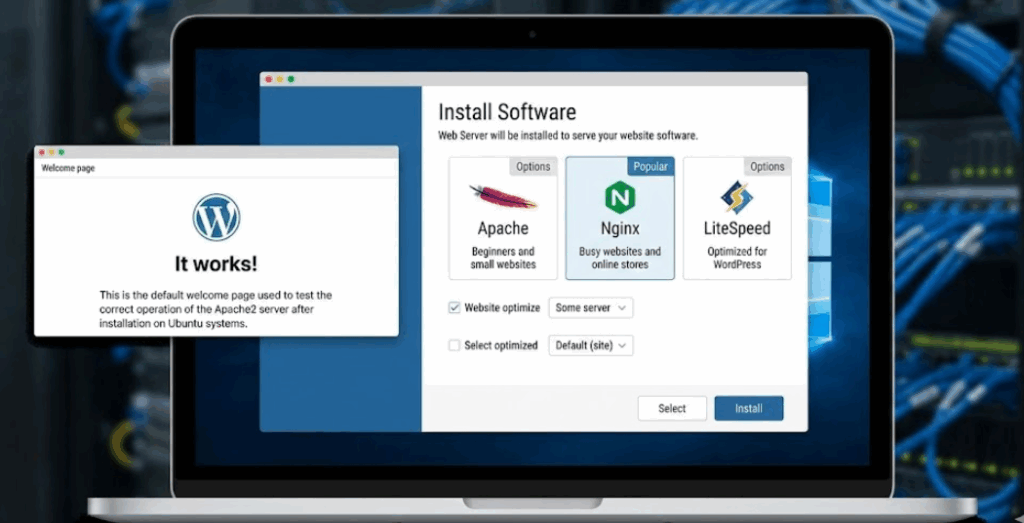 Host a Website on VPS: Step-by-Step Guide 2 an image of a web server