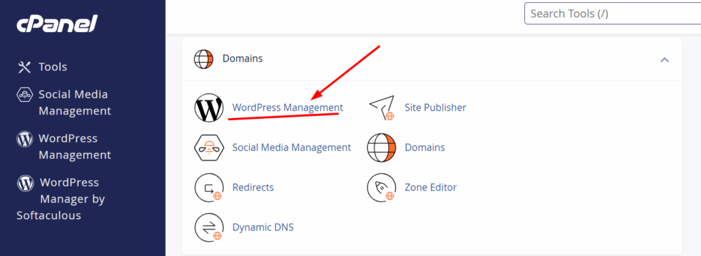 How to Access Your Website Admin Panel (Guide) 4 a screenshot of cPanel dashboard