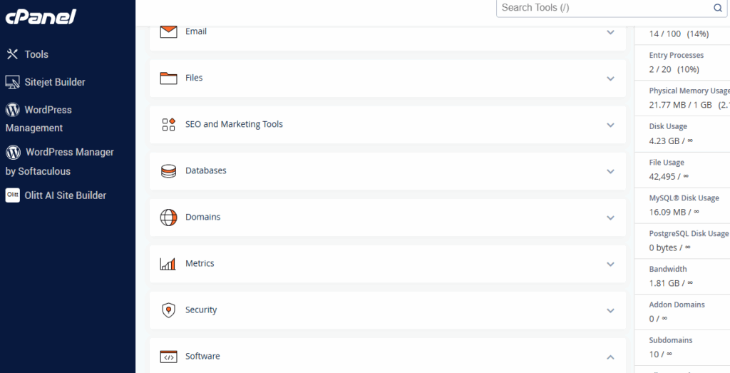Truehost cPanel