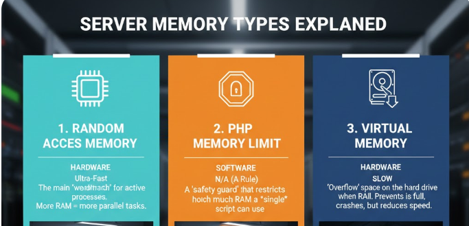 Website Memory Explained: What You Need to Know 1 an image of types of memory