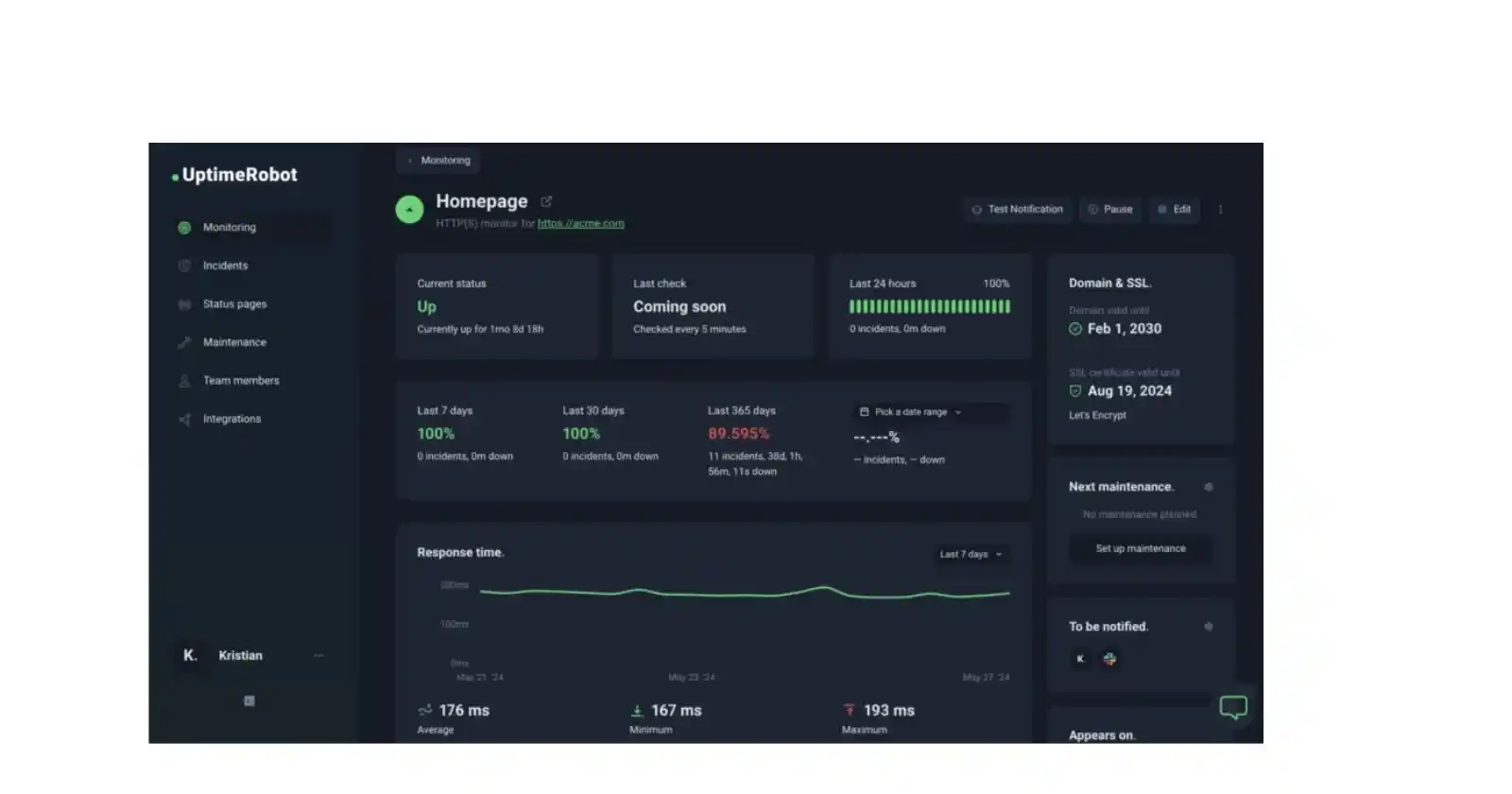 20 Server Monitoring Tools Every Platform Owner Should Know 20 UptimeRobot