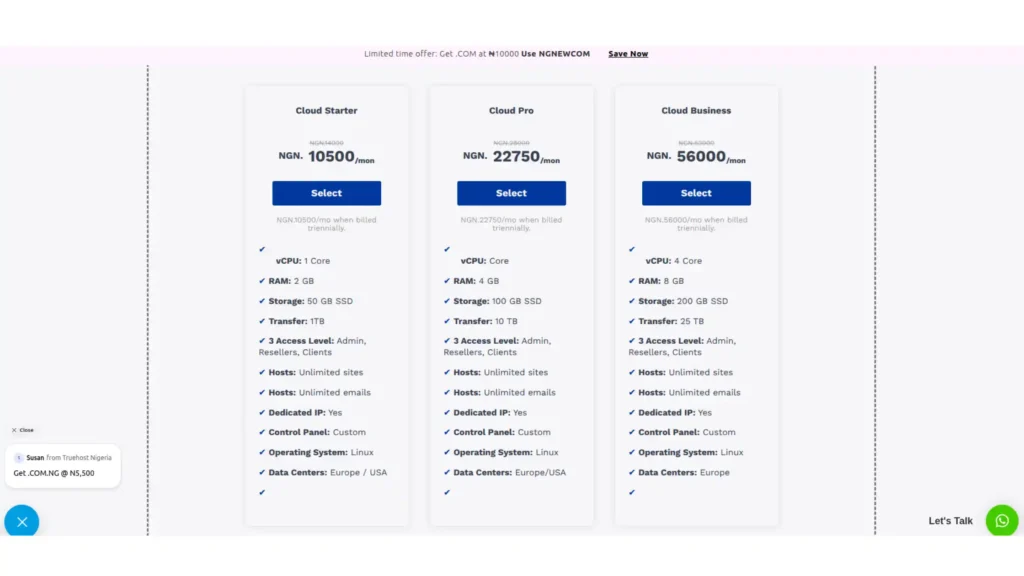 Cheap Managed VPS Hosting: A Practical Way to Evaluate Plans 3 truehost managed vps plans
