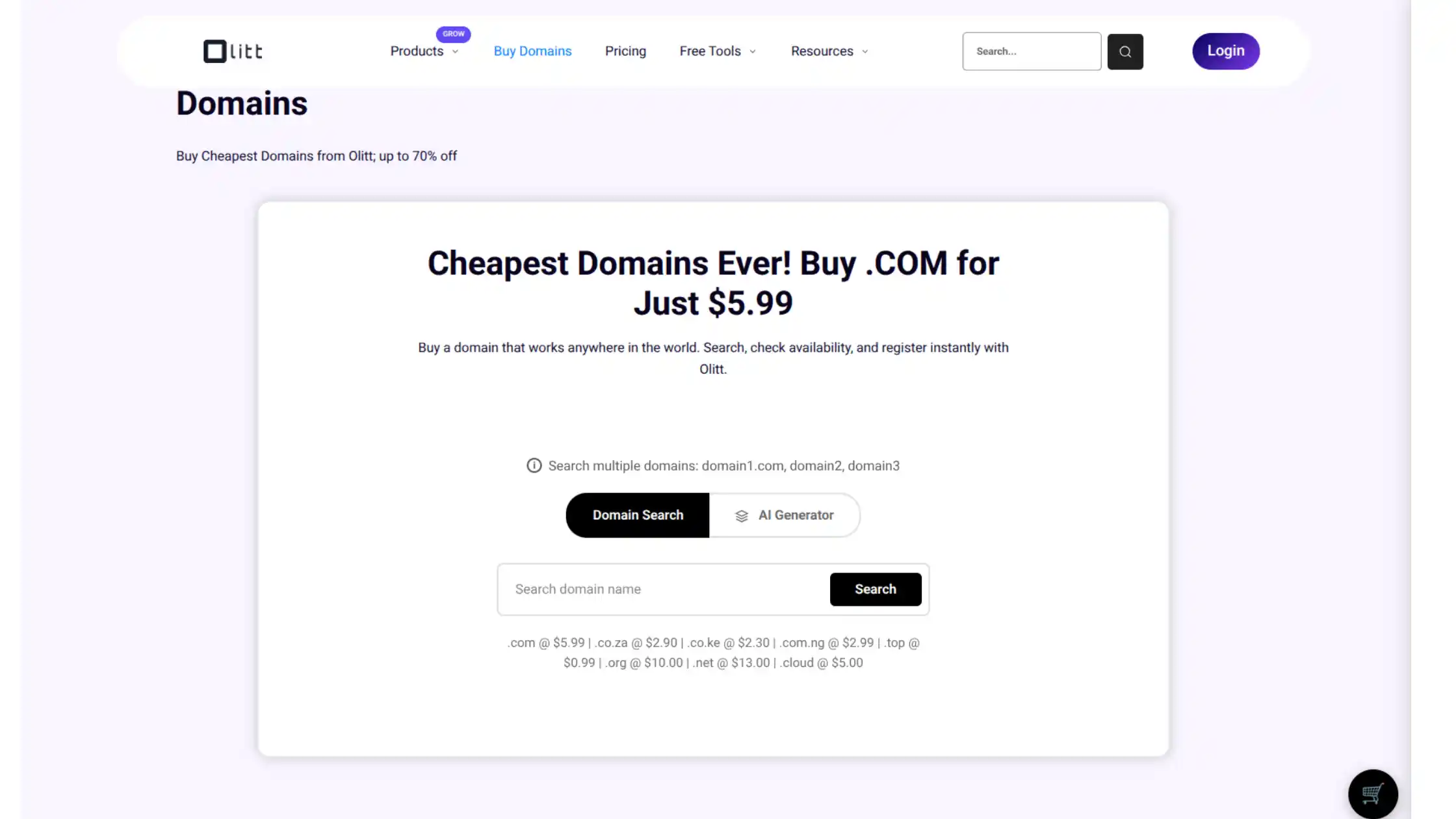 Which Is the Cheapest .ng Domain? A Complete Price Comparison for 2026 3 olitt domains