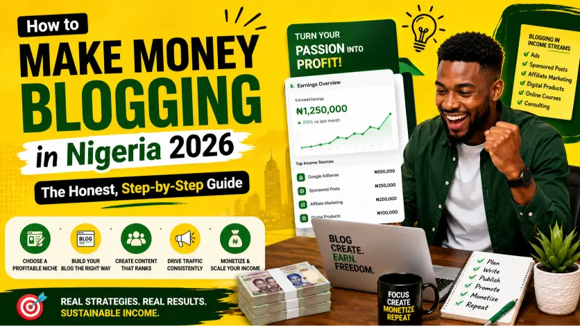 How to Make Money Blogging in Nigeria 2026: The Honest, Step-by-Step Guide