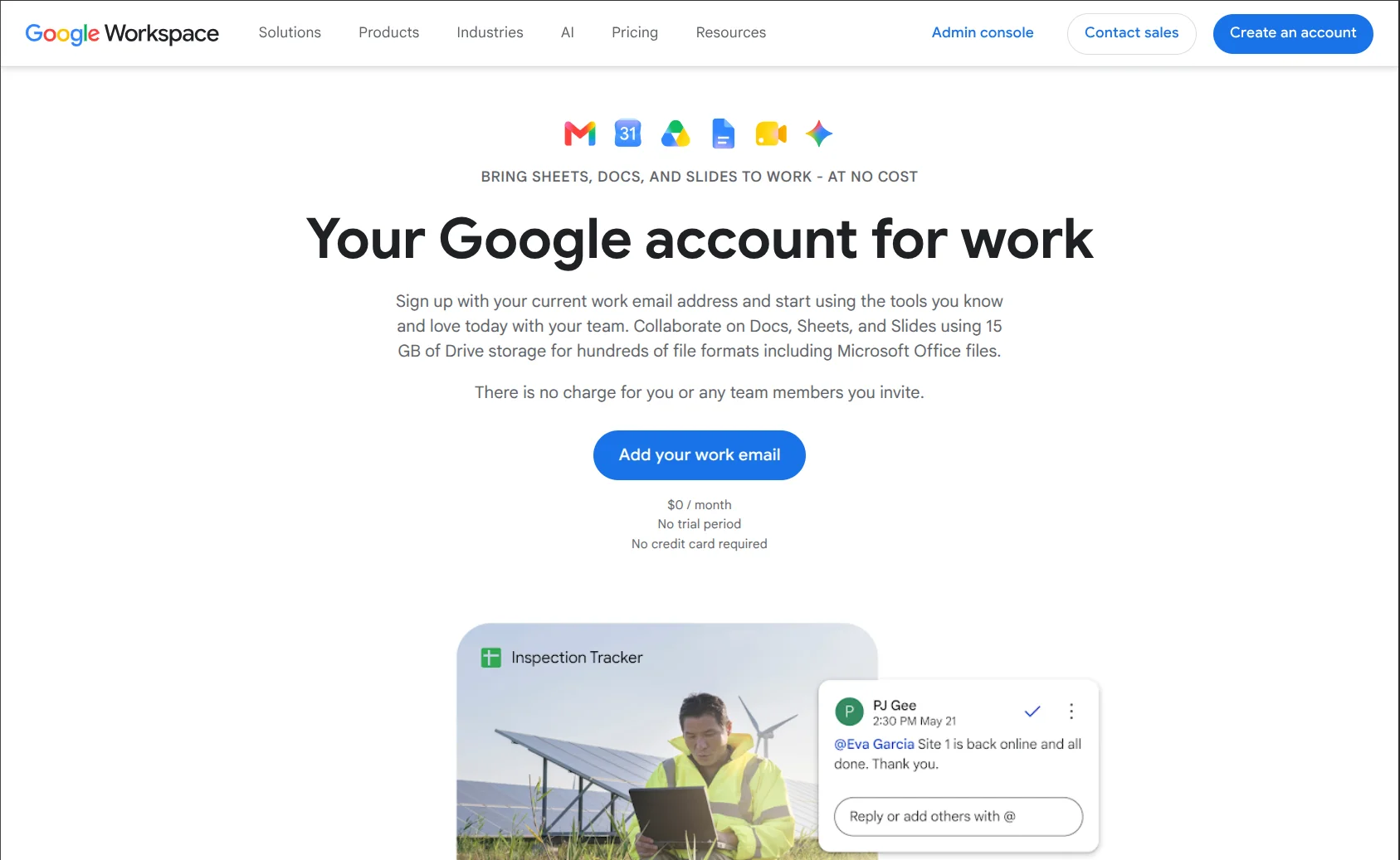 Best free email providers in Nigeria for business 2 google workspace essentials starter plan