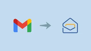 transfer emails from gmail to custom email address