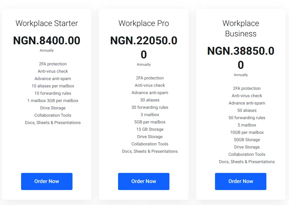 benefits of professional email