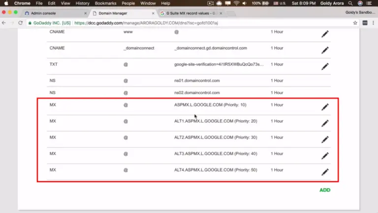 How to Host Email on Google Workspace: A 2026 Guide 3 Add MX Records for Email Delivery on google workspace