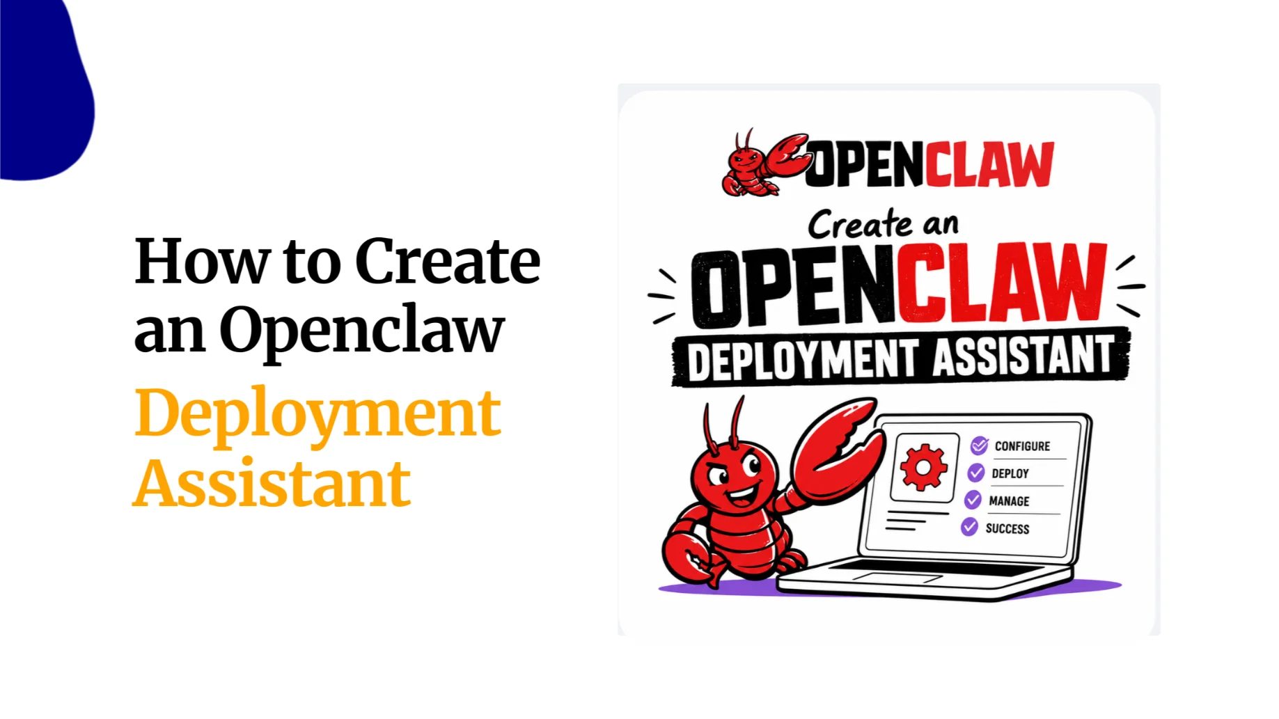 openclaw deployment assistant