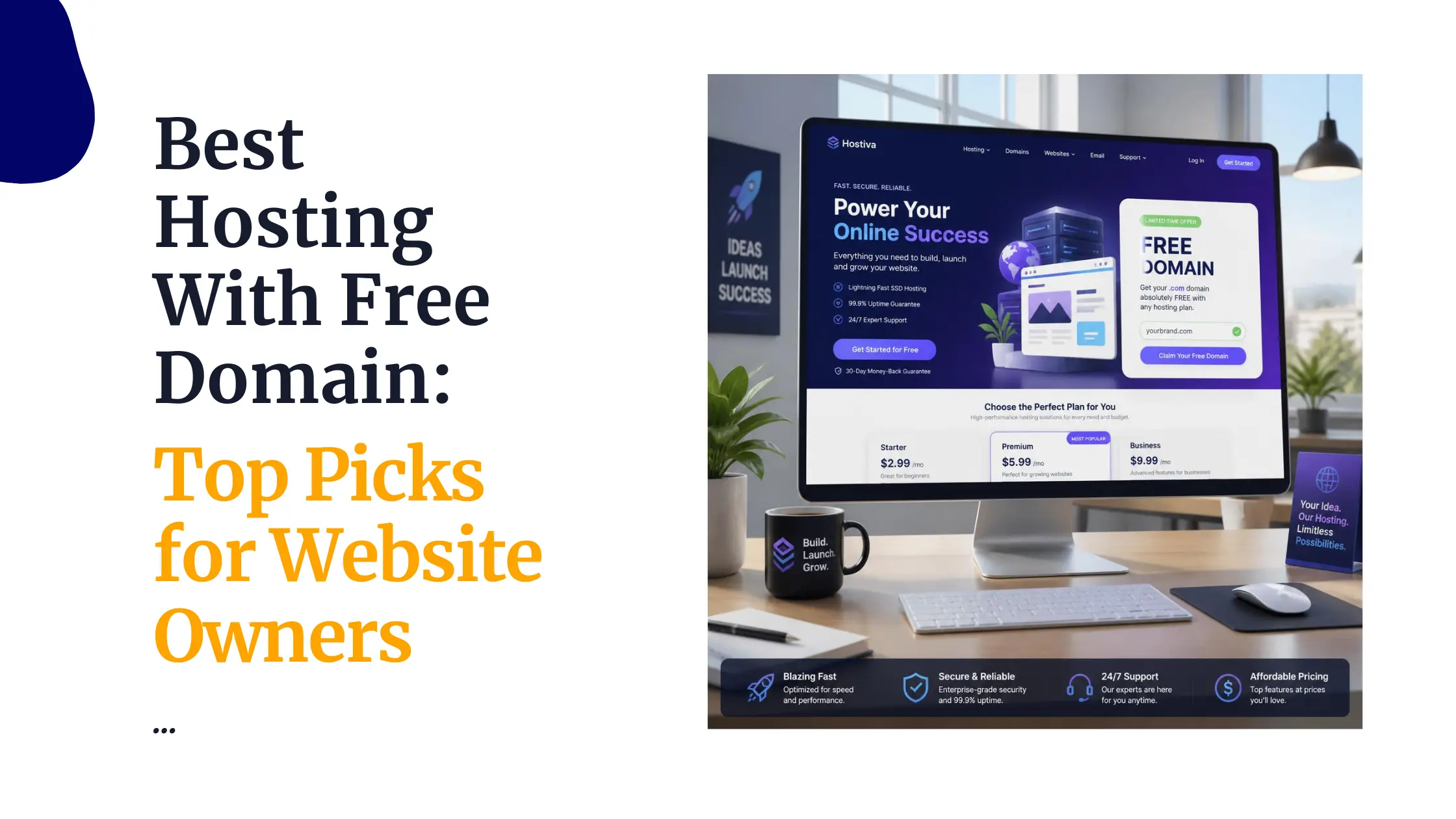 Best Hosting With Free Domain: Top Picks for Website Owners