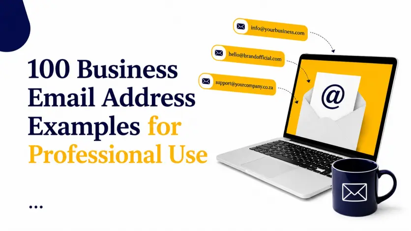 100 Business Email Address Examples for Professional Use