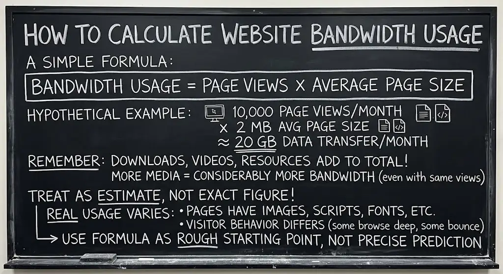 What Is Unmetered Bandwidth? How It Works and What to Know 2 How to Calculate Website Bandwidth Usage