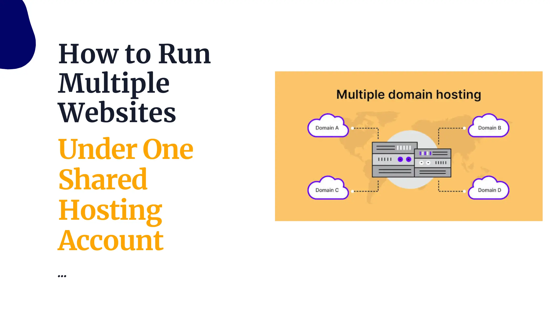 How to Run Multiple Websites Under One Shared Hosting Account