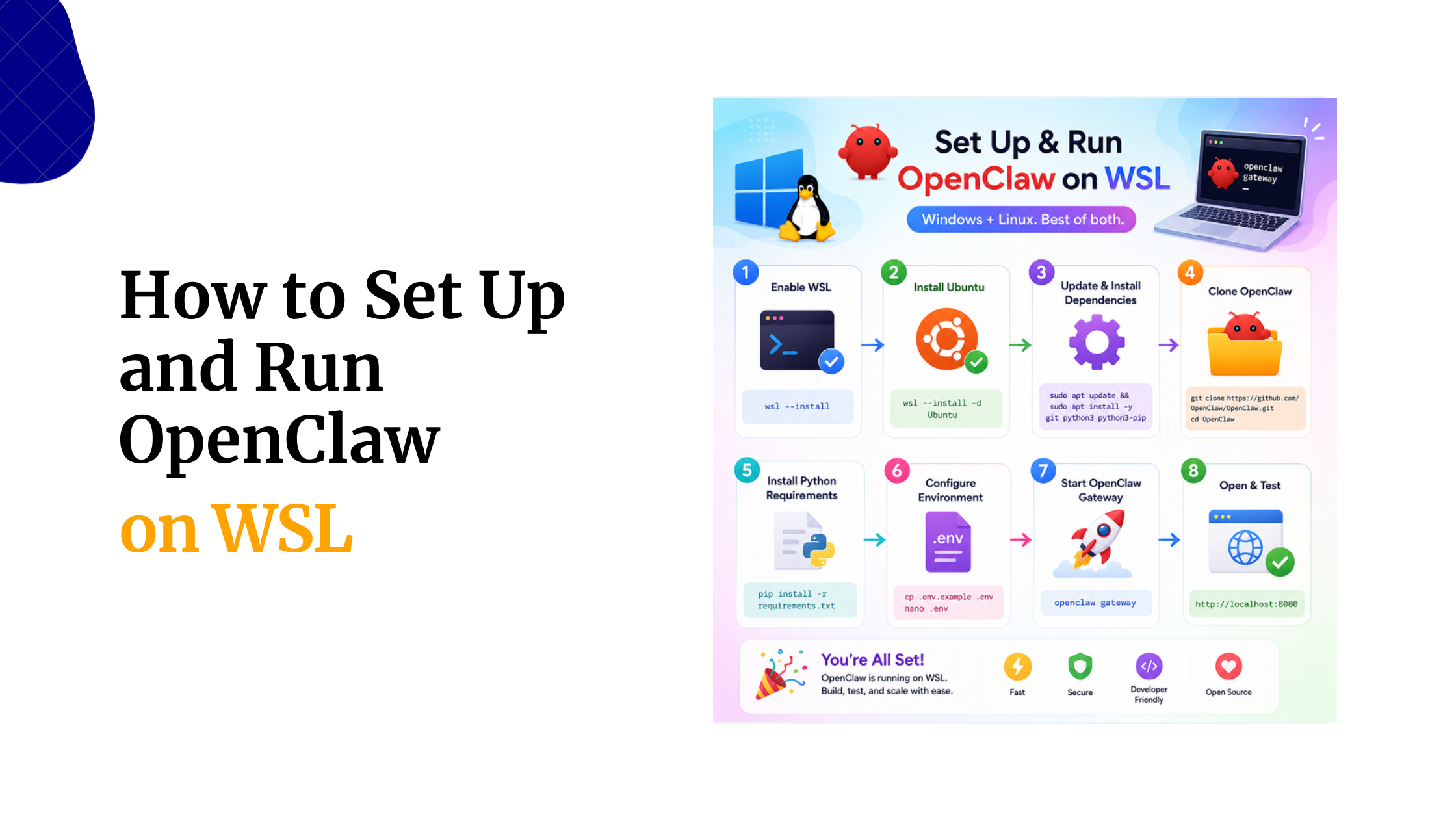 How to Set Up and Run OpenClaw on WSL