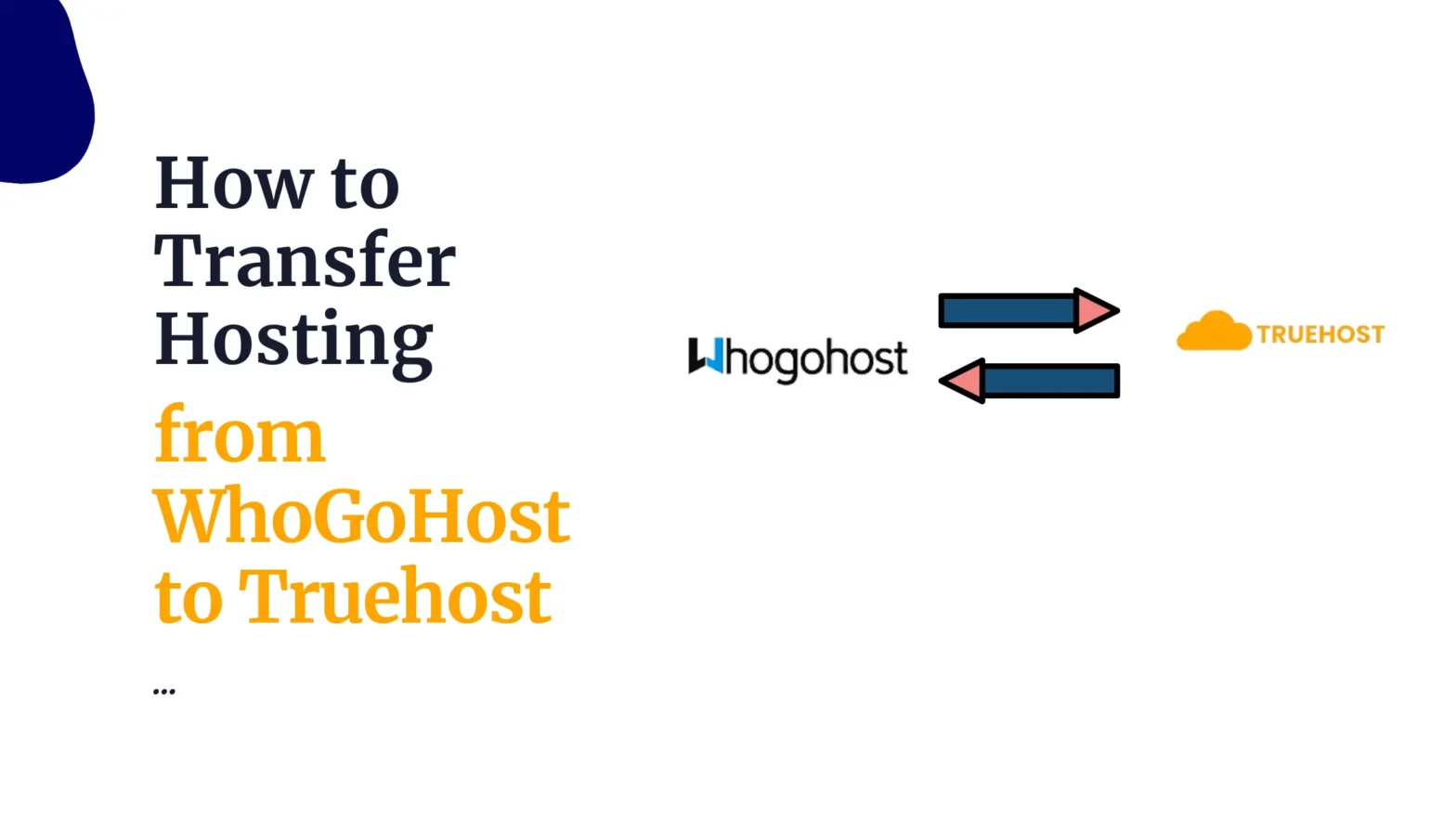 How to Transfer Hosting from WhoGoHost to Truehost