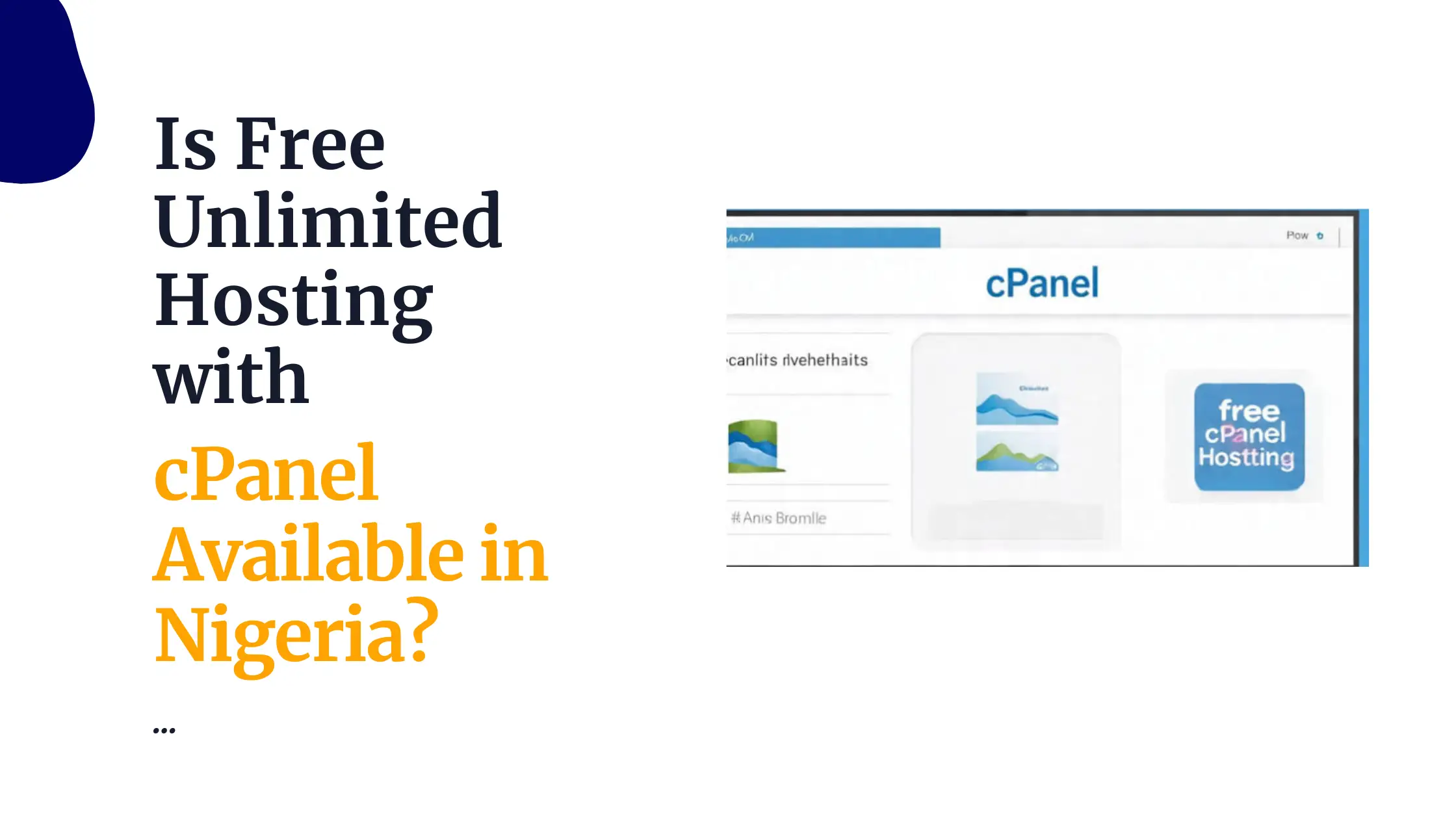 Is Free Unlimited Hosting with cPanel Available in Nigeria?